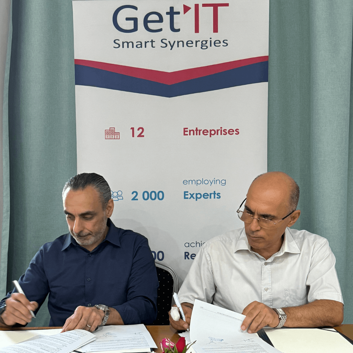 Signature d’une convention de partenariat entre IT SERV et HOTIX